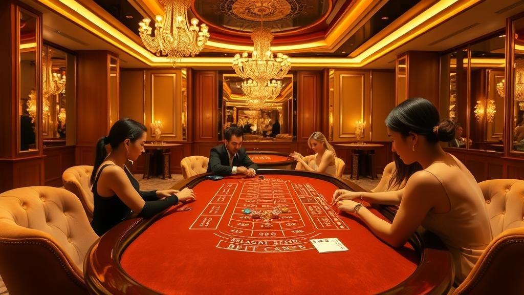 ภาพประกอบเค้าไพ่ถนนเล็ก บาคาร่า