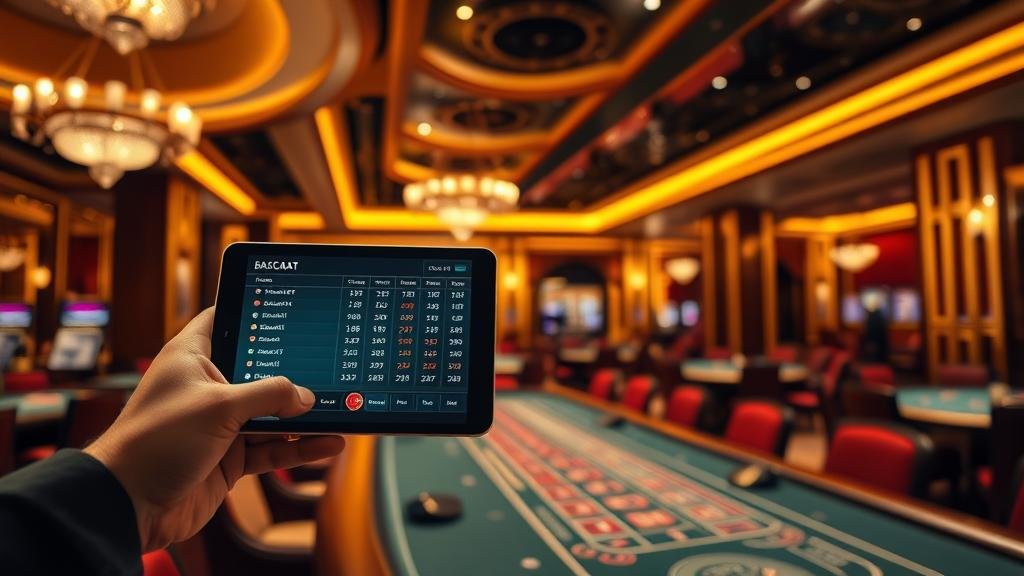 เปรียบเทียบการแสดงผลสถิติบาคาร่าบนแท็บเล็ต iOS และ Android