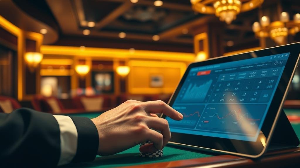 อินเทอร์เฟซเกมบาคาร่าบนอุปกรณ์ต่างๆ