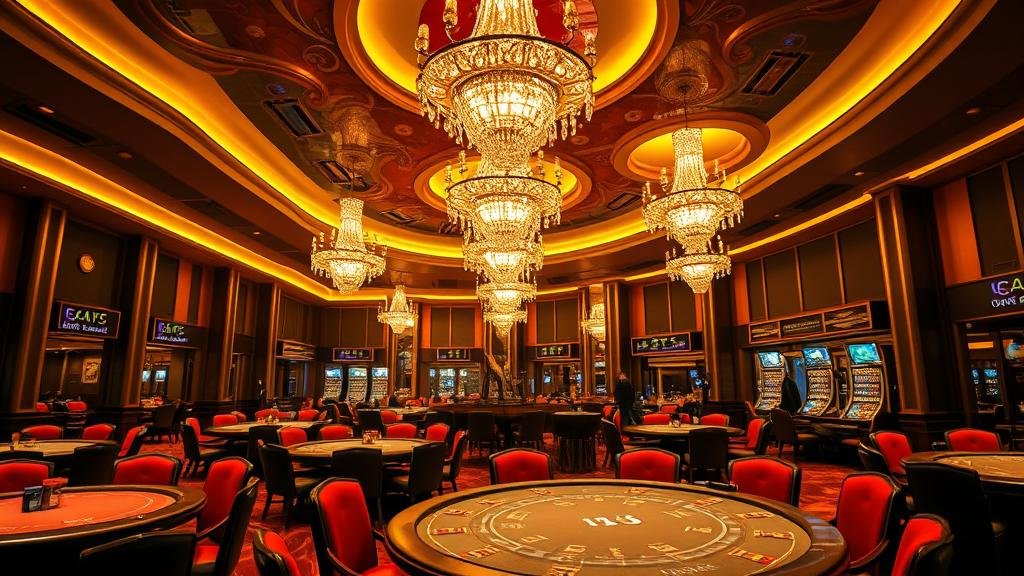 นักพนันมืออาชีพกำลังวิเคราะห์เกมบาคาร่าบนแท็บเล็ต