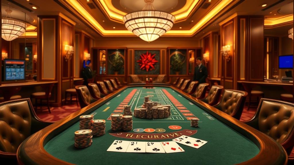 ตารางบันทึกผลบาคาร่า (Big Road) แสดงรูปแบบการออกไพ่