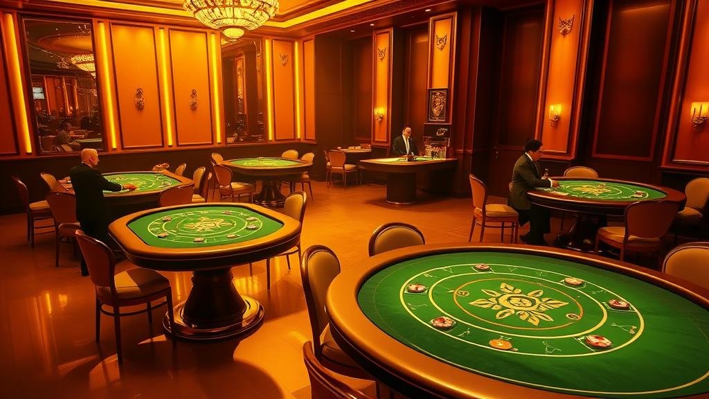 หน้าจอโทรศัพท์มือถือแสดงเกมบาคาร่า AllBet พร้อมสถิติ