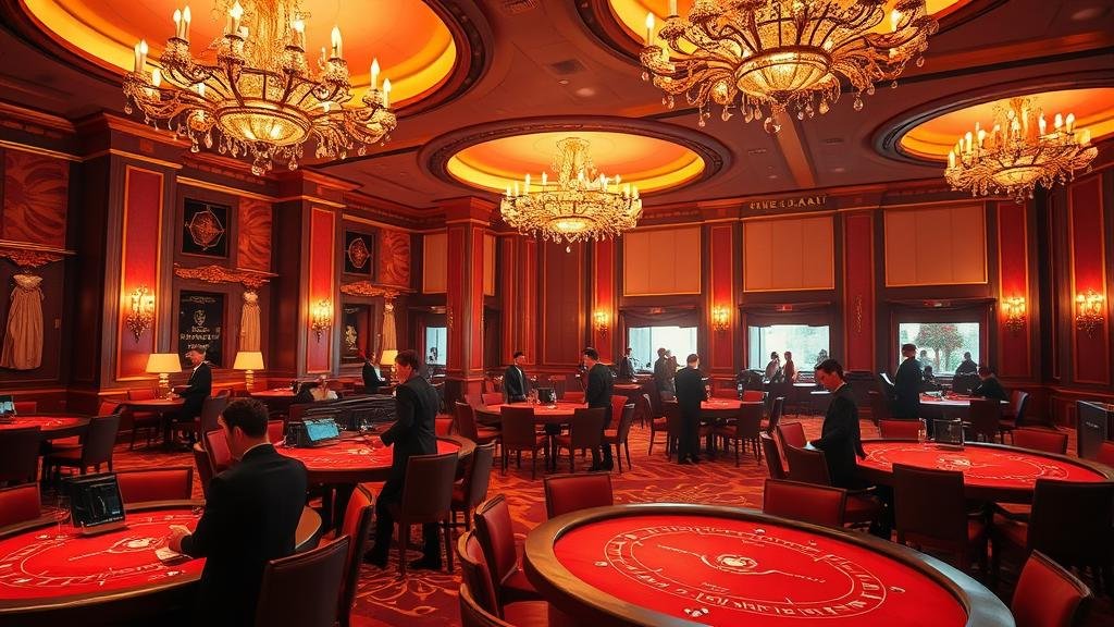 หน้าจอแท็บเล็ตแสดงสถิติบาคาร่า Roadmaps