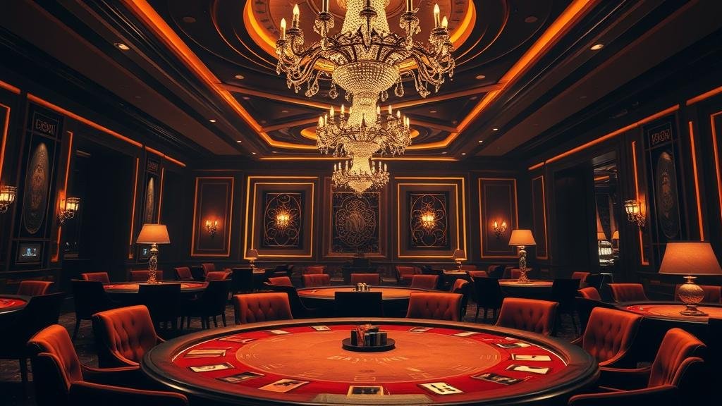 ดีลเลอร์บาคาร่ามืออาชีพกำลังแจกไพ่ในเกม Evolution