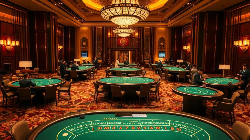 ภาพการวางเดิมพันบาคาร่าด้วยกลยุทธ์