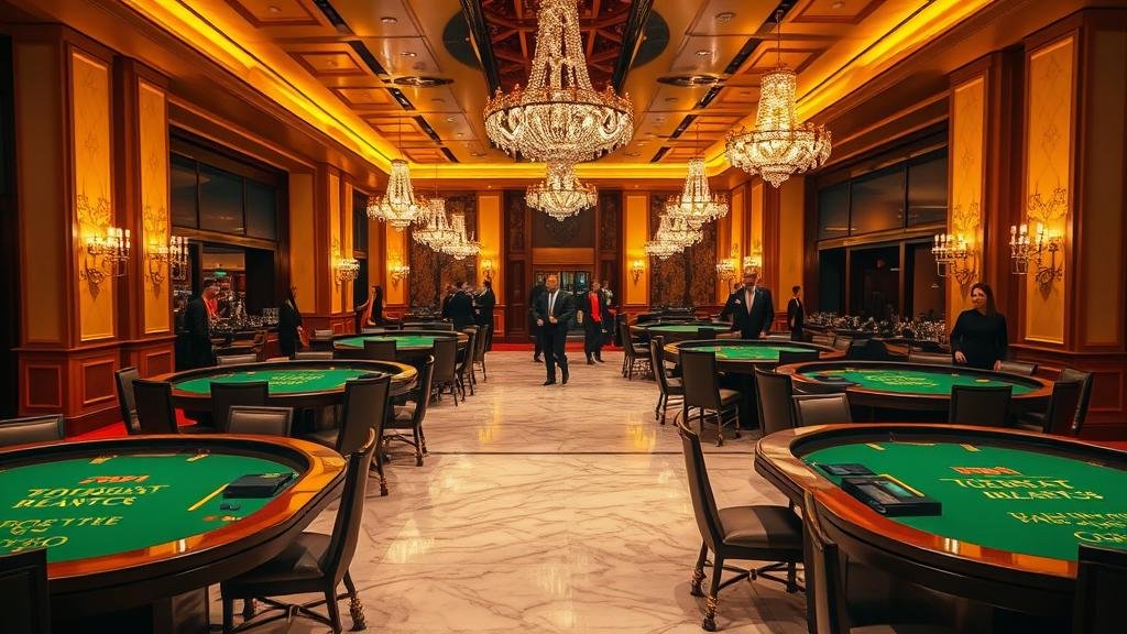 ห้องบาคาร่า AE และ WM ที่หลากหลาย