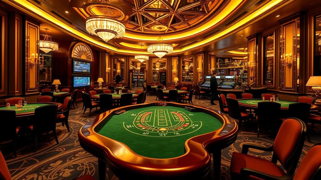 ดีลเลอร์บาคาร่า DreamGaming ในคาสิโนหรู