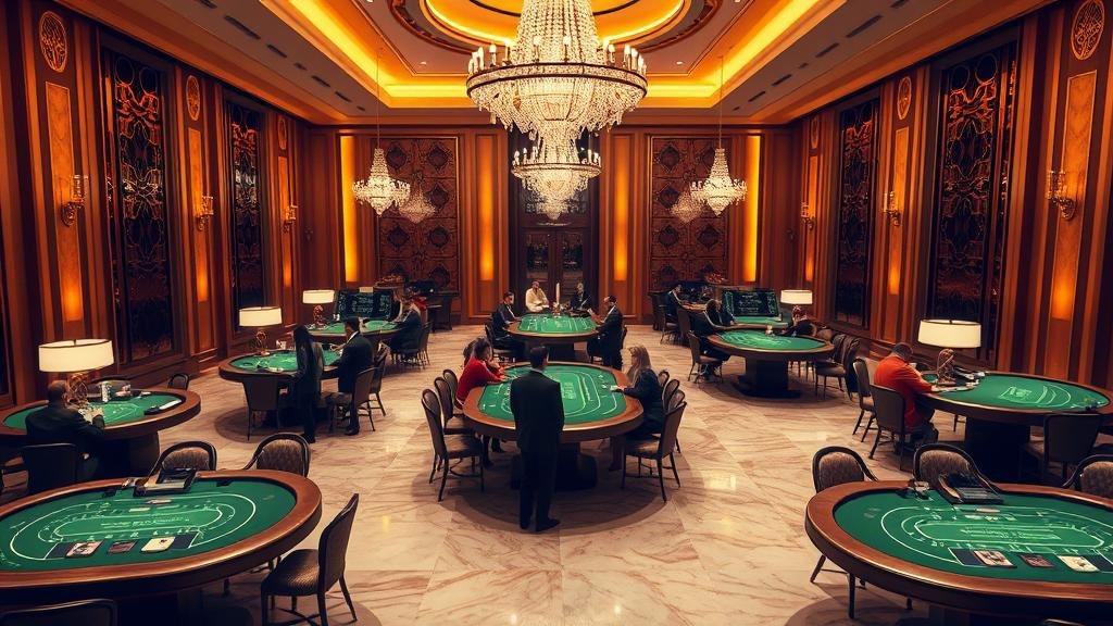 ภาพแสดงเค้าไพ่บาคาร่าสามตัด