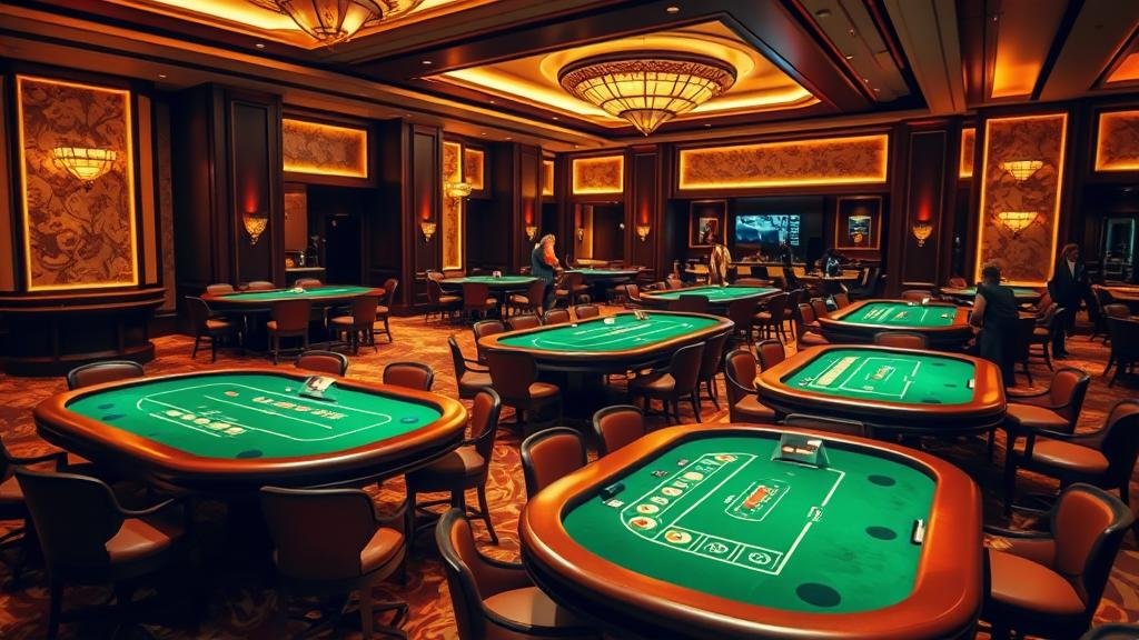 หน้าจอเกมบาคาร่าจาก BGaming ที่ทันสมัยและเข้าใจง่าย