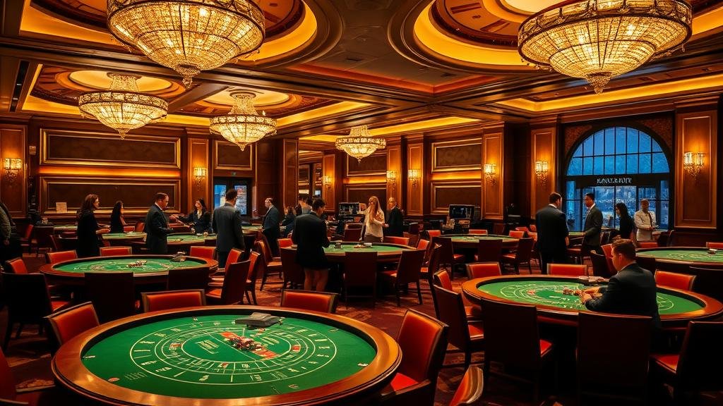 ดีลเลอร์มืออาชีพกำลังแจกไพ่ในห้องบาคาร่า Evolution