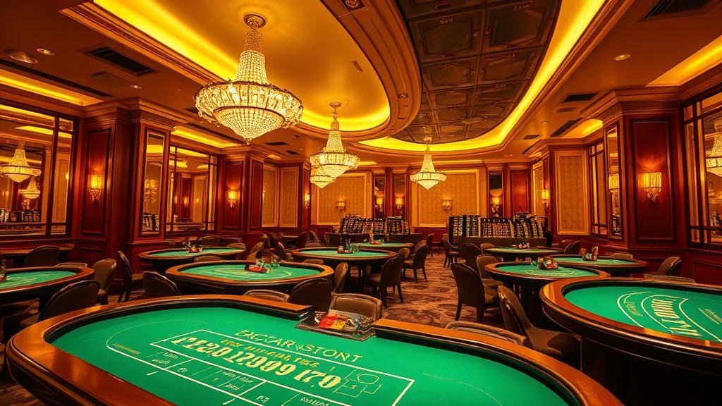 หน้าจอแสดงเค้าไพ่ปิงปองบาคาร่าบนแท็บเล็ต