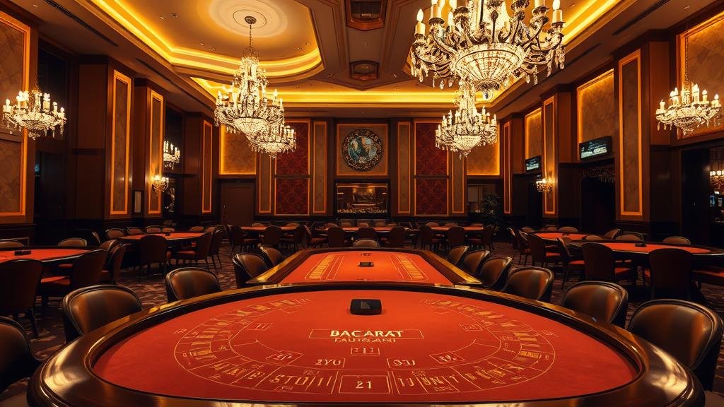 หน้าจอแสดงห้องบาคาร่าสดจากค่าย AE, SA, DG