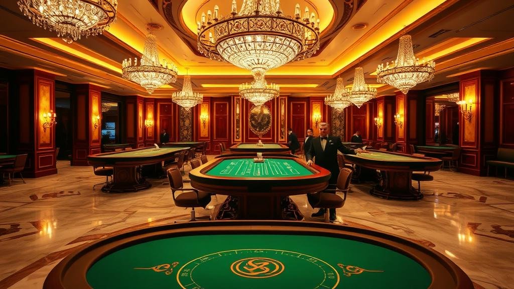 การแสดงผลเค้าไพ่บาคาร่าบนแท็บเล็ต