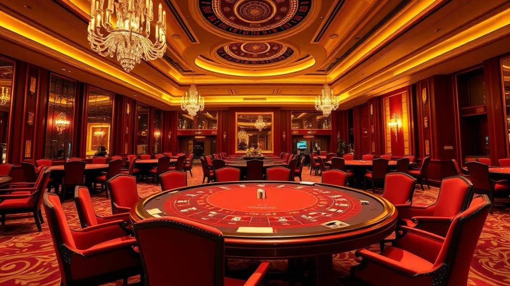 หน้าจอแสดงสถิติและตัวเลือกการเดิมพันบาคาร่าสดบนแท็บเล็ต