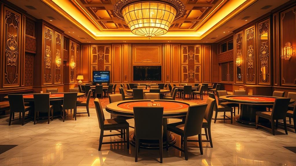 ดีลเลอร์สาวสวยในห้องบาคาร่าสไตล์เกาหลี