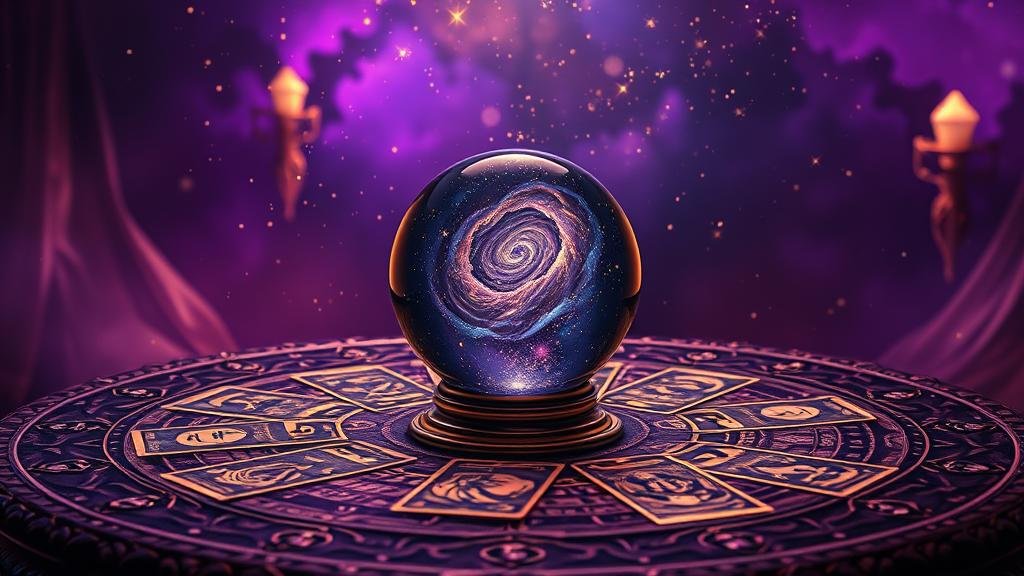 มือถือสลากกินแบ่งที่เรืองแสง พร้อมฉากหลังตลาดกลางคืน