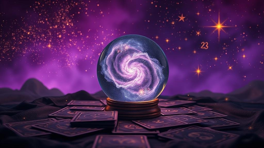 กราฟสถิติหวยแสดงแนวโน้มตัวเลข ท่ามกลางกาแล็กซีและสัญลักษณ์ดวงดาว