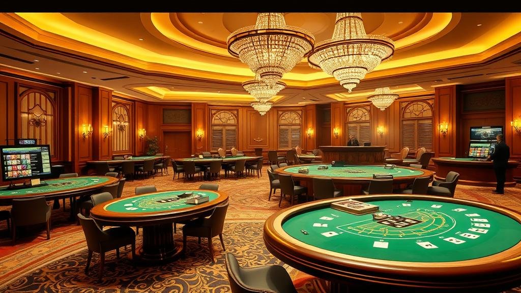 ผู้เล่นบาคาร่ามืออาชีพในคาสิโนหรู