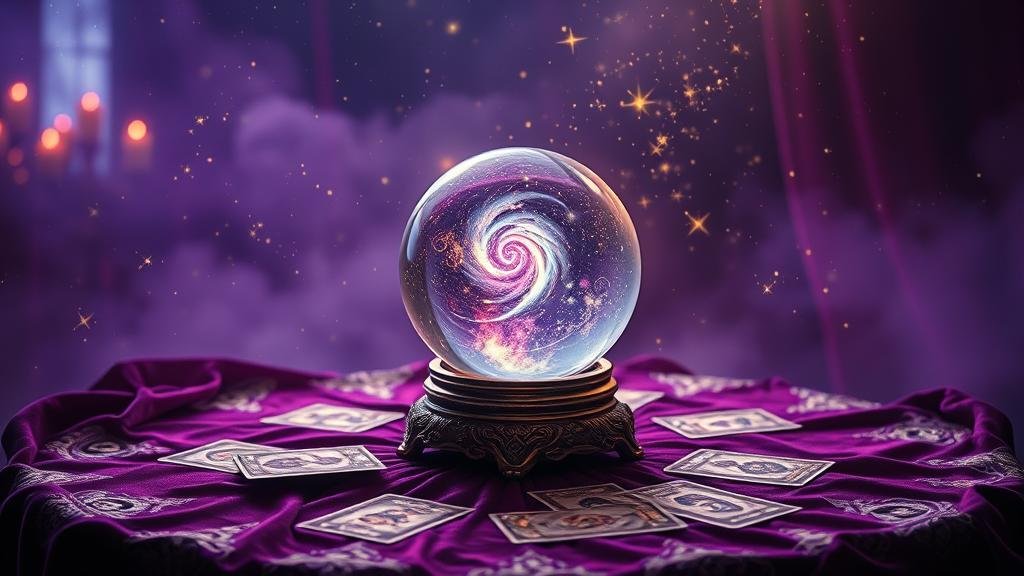 มือถือสลากกินแบ่งพร้อมตัวเลขจักรวาลเรืองแสง