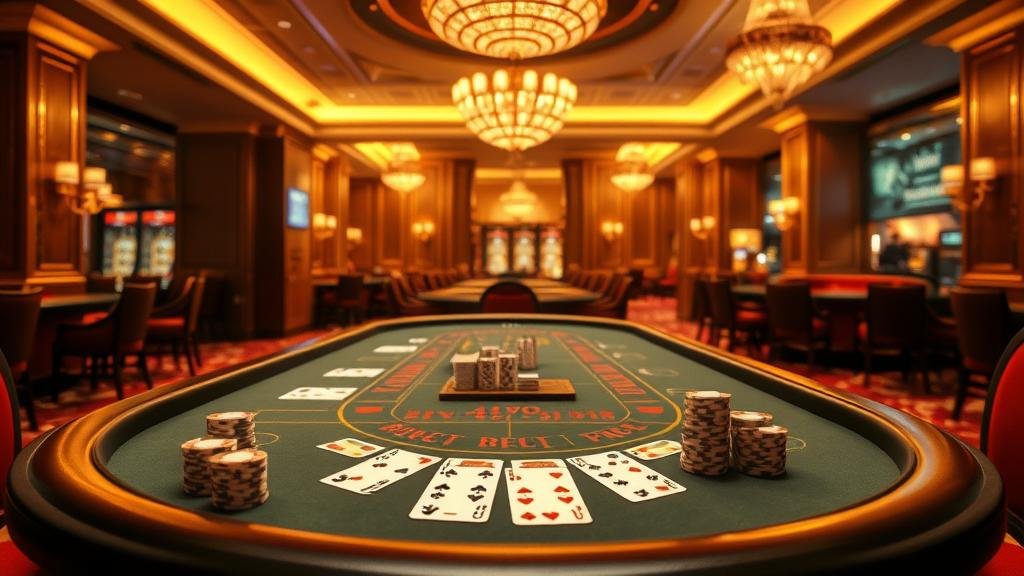 หน้าจอแสดงสถิติและรูปแบบการเล่นบาคาร่า