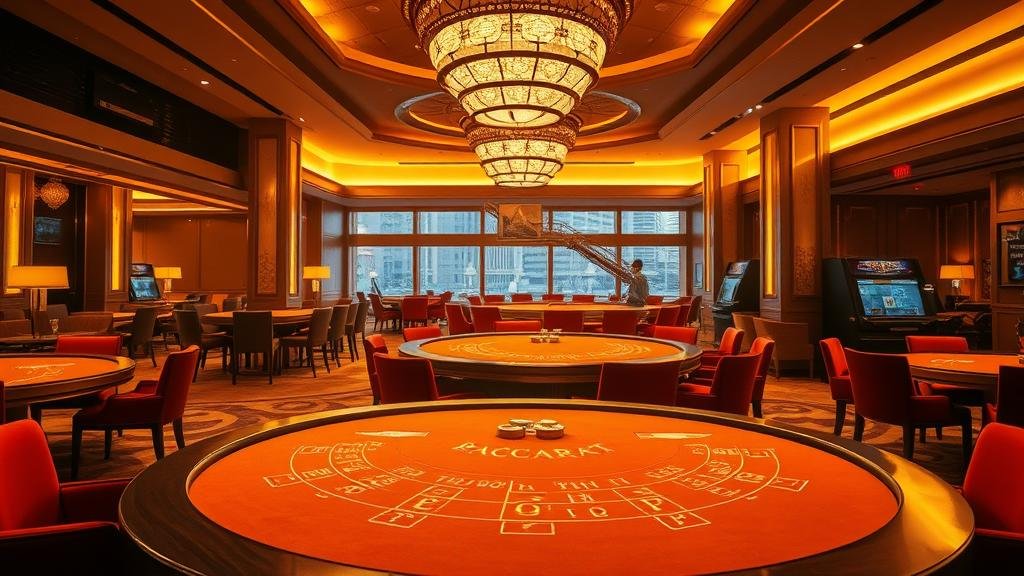 หน้าจอเกมบาคาร่าสดจากแพลตฟอร์ม AG หรือ LuckyStreak