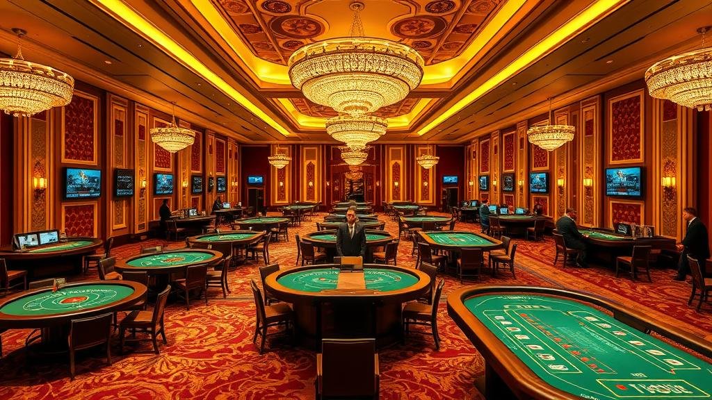 หน้าจอแสดงสถิติบาคาร่าแบบดิจิทัล