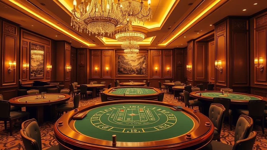 อินเทอร์เฟซเกมบาคาร่าสดที่ทันสมัย