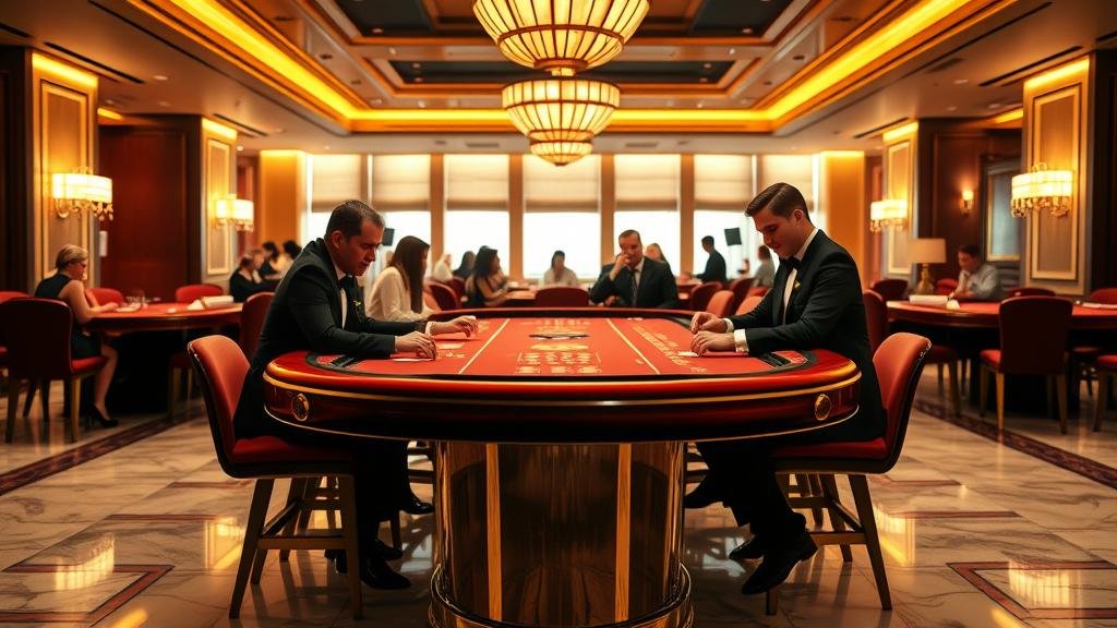 การอ่านเค้าไพ่บาคาร่าบนกระดาษจดสถิติ