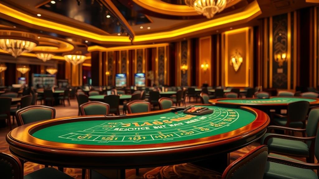 ดีลเลอร์บาคาร่ามืออาชีพในคาสิโนหรู