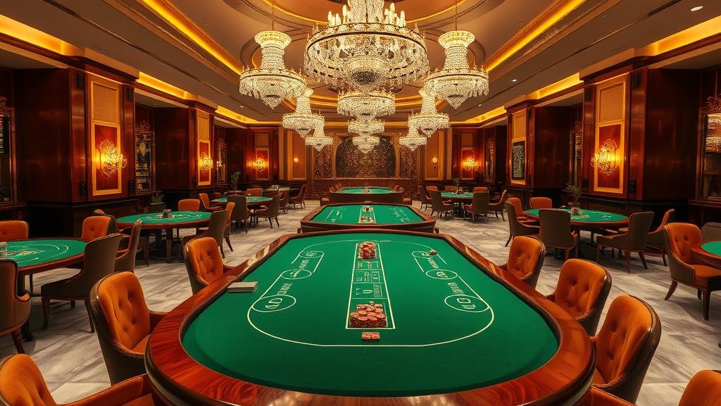 ภาพตัวเลือกห้องบาคาร่าหลากหลาย