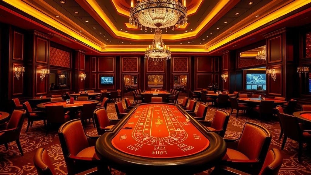 หน้าจอเกมบาคาร่าดิจิทัล แสดงตัวเลือกการเดิมพันและประวัติไพ่