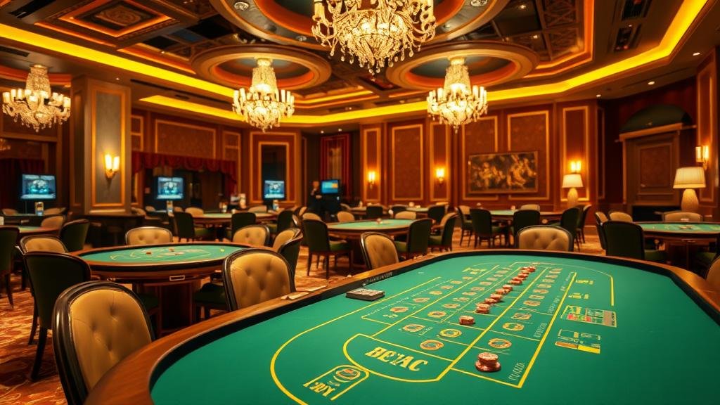 ภาพประกอบกลยุทธ์เดินเงินบันไดเงินบาคาร่า