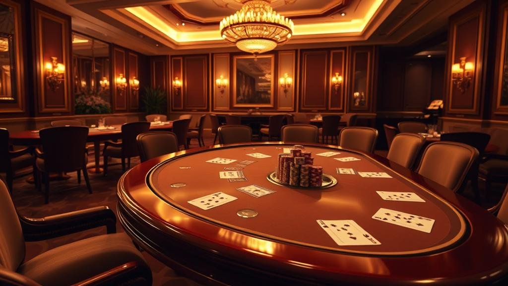 หน้าจอแสดงสถิติและตัวเลือกการเดิมพันบาคาร่า