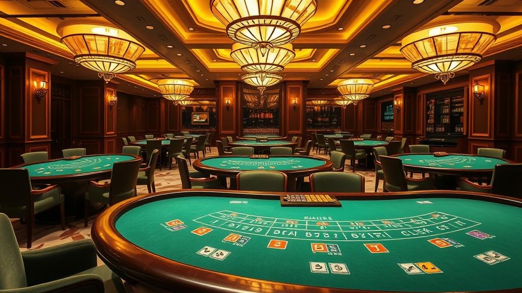 หน้าจอแท็บเล็ตแสดงเกมบาคาร่า ประกันภัย พร้อมปุ่ม 'Insurance'