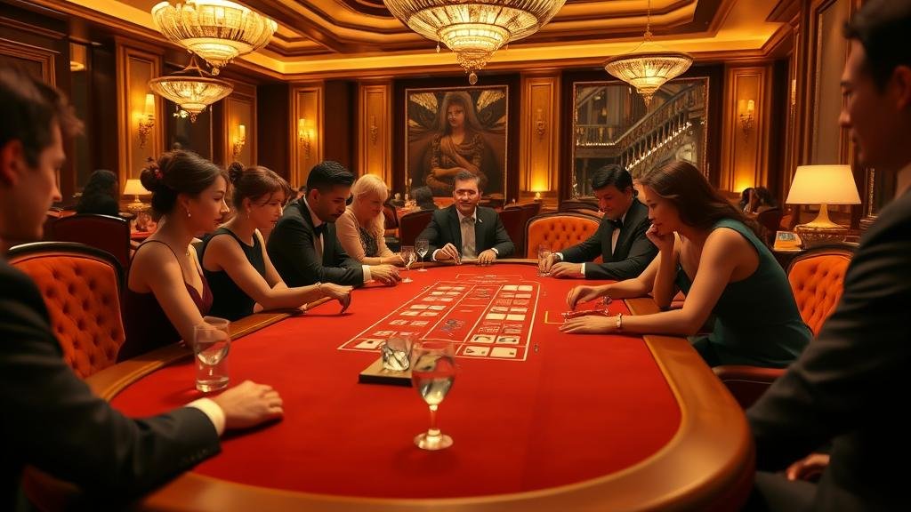 หน้าจอแท็บเล็ตแสดงสถิติบาคาร่าแบบละเอียด