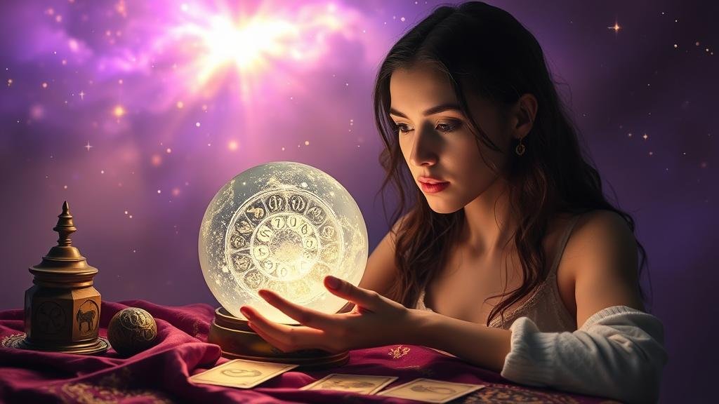 โทรศัพท์มือถือแสดงแอปพลิเคชันหวยออนไลน์ พร้อมสัญลักษณ์จักรราศี