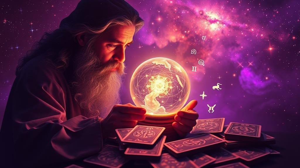 สัญลักษณ์จักรราศีทั้ง 12 พร้อมลูกบอลพยากรณ์ตัวเลข