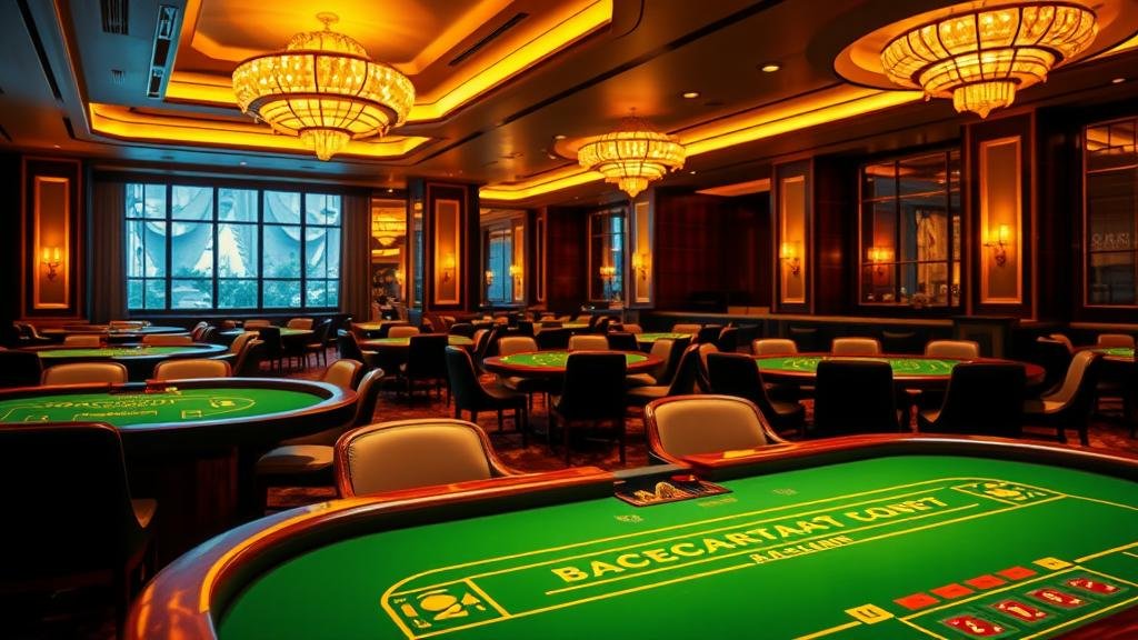 อินเทอร์เฟซบาคาร่า Betgames แสดงอัตราจ่ายและตัวเลือกการเดิมพัน