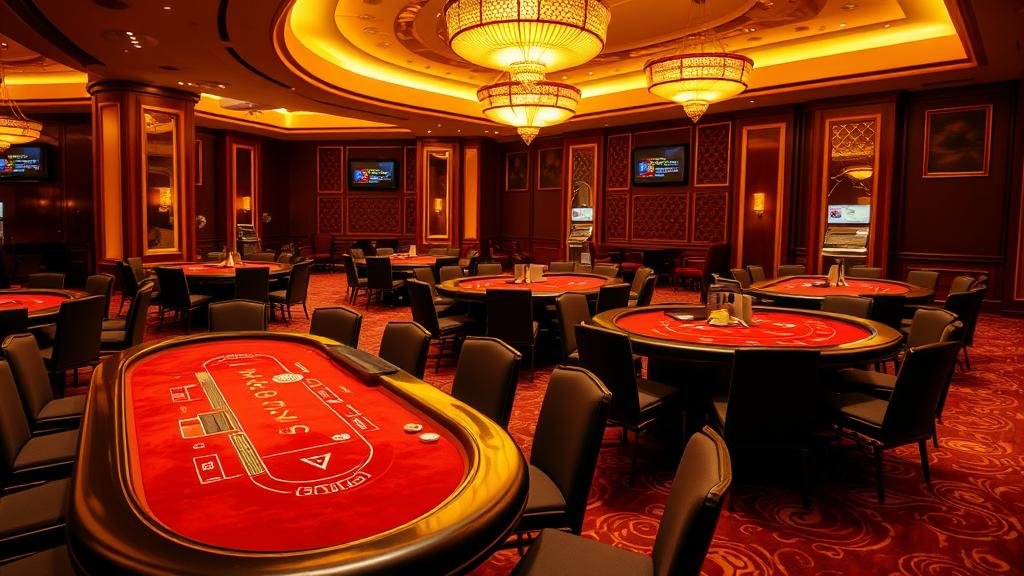 โต๊ะบาคาร่า AE SA DG พร้อมการแจกไพ่