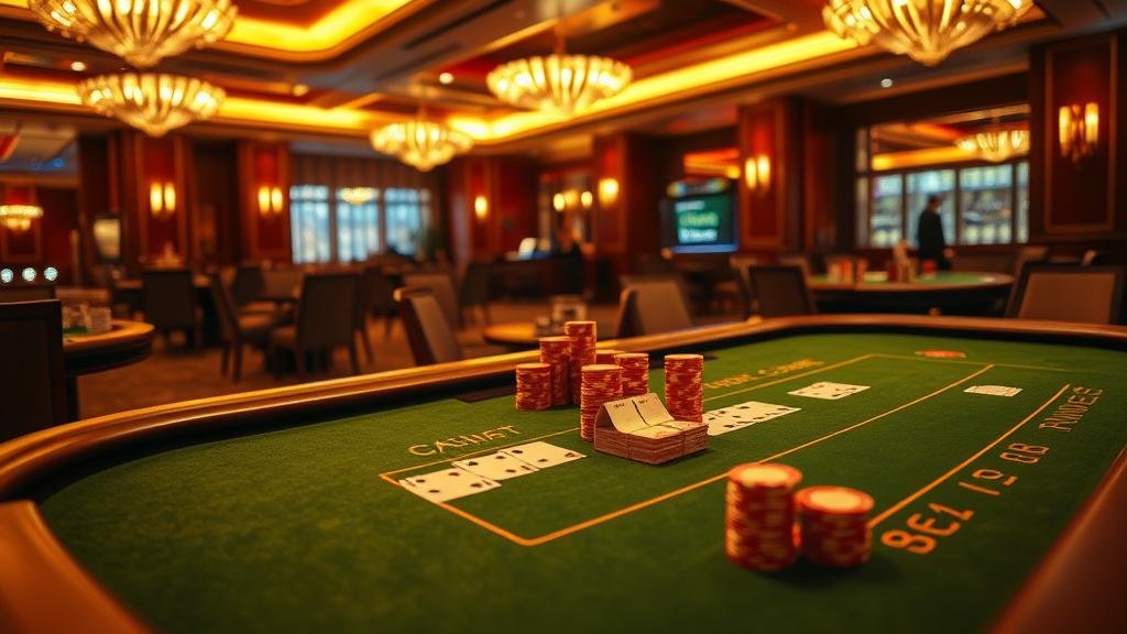 ผังโต๊ะบาคาร่า แสดงตัวเลือกการเดิมพันและอัตราจ่าย