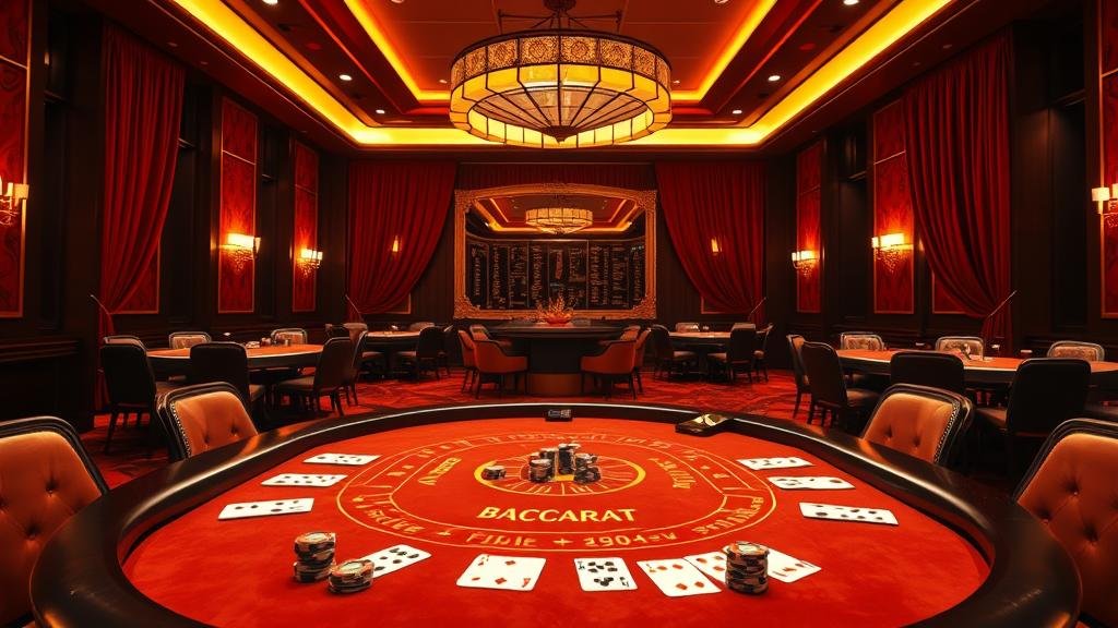 ดีลเลอร์บาคาร่ามืออาชีพกำลังสับไพ่