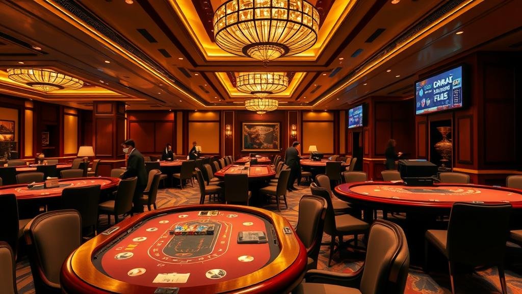 หน้าจอแสดงผลบาคาร่า WM Casino ที่ทันสมัย