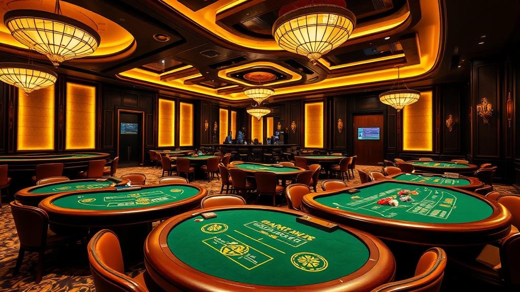 ดีลเลอร์บาคาร่ามืออาชีพในคาสิโนหรู