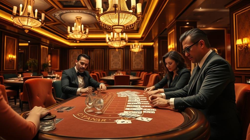 หน้าจอแสดงห้องบาคาร่าสดจากค่าย AE, SA, DG