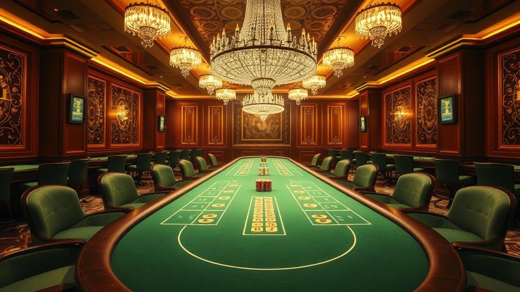 หน้าจอแสดงอัตราจ่ายและค่าคอมมิชชันบาคาร่าสด