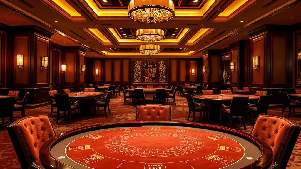 ดีลเลอร์มืออาชีพกำลังแจกไพ่บาคาร่า