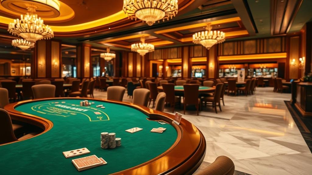 ดีลเลอร์สาวสวยกำลังให้บริการในห้องบาคาร่า VIP Vivo Gaming