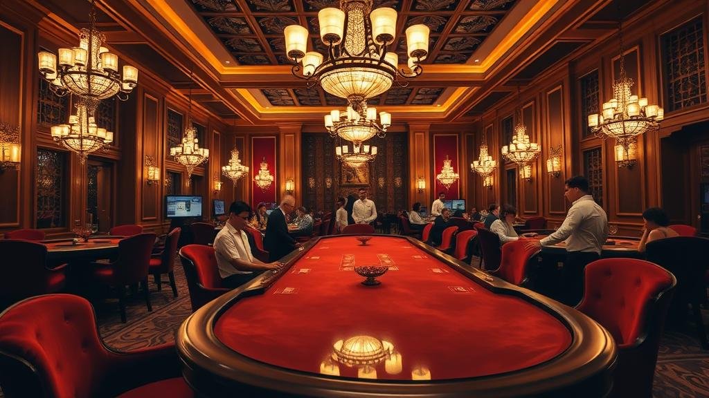 ภาพประกอบการบริหารงบประมาณในการเล่นบาคาร่า