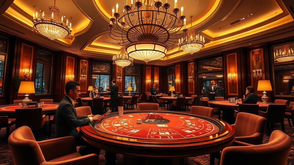 สถิติและเค้าไพ่บาคาร่าบนหน้าจอ