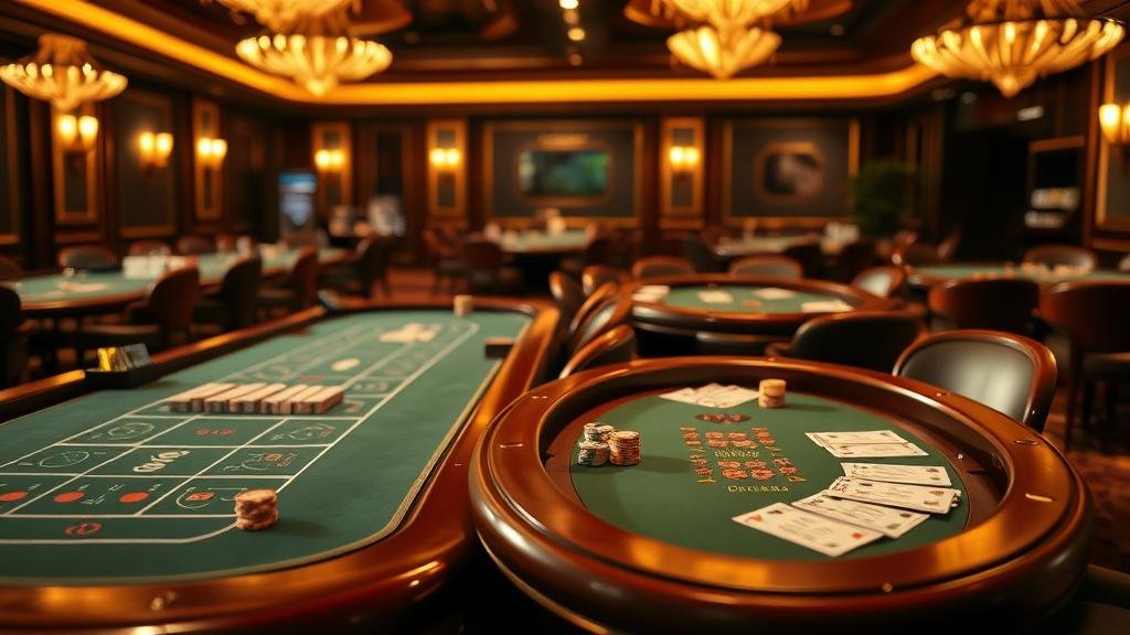 การเลือกโต๊ะบาคาร่า BG ที่เหมาะสม